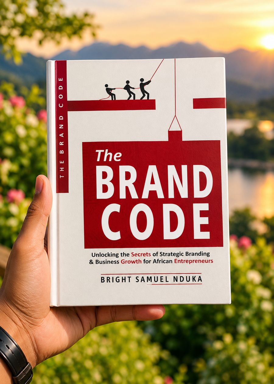 The Brand Code by Bright Samuel Nduka, front cover