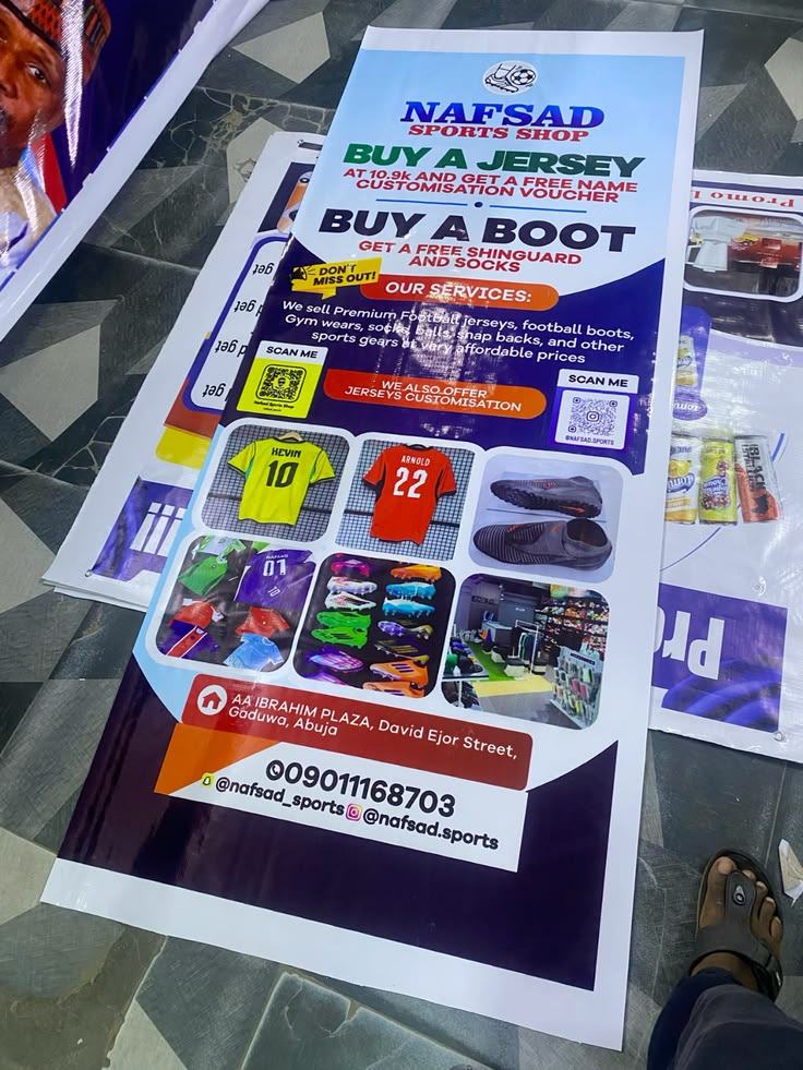 Nafsad Sports Shop banner